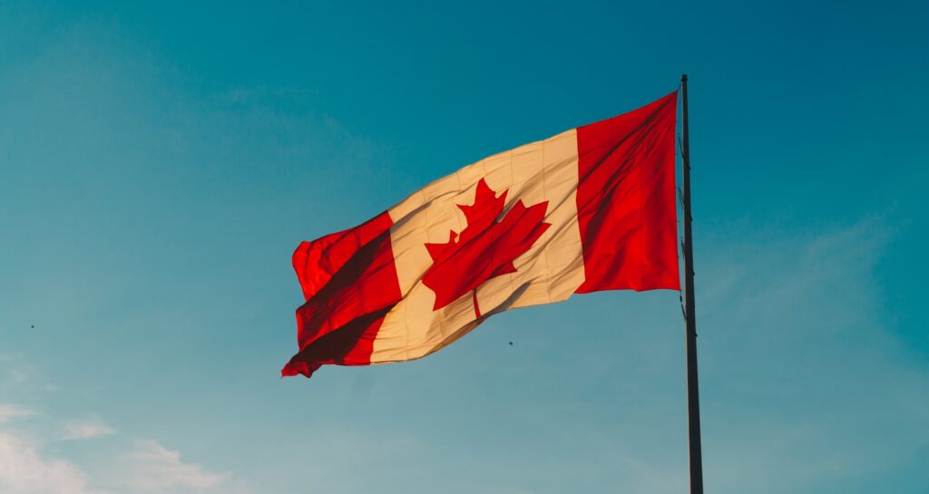 Photo by Hermes Rivera flag of Canada